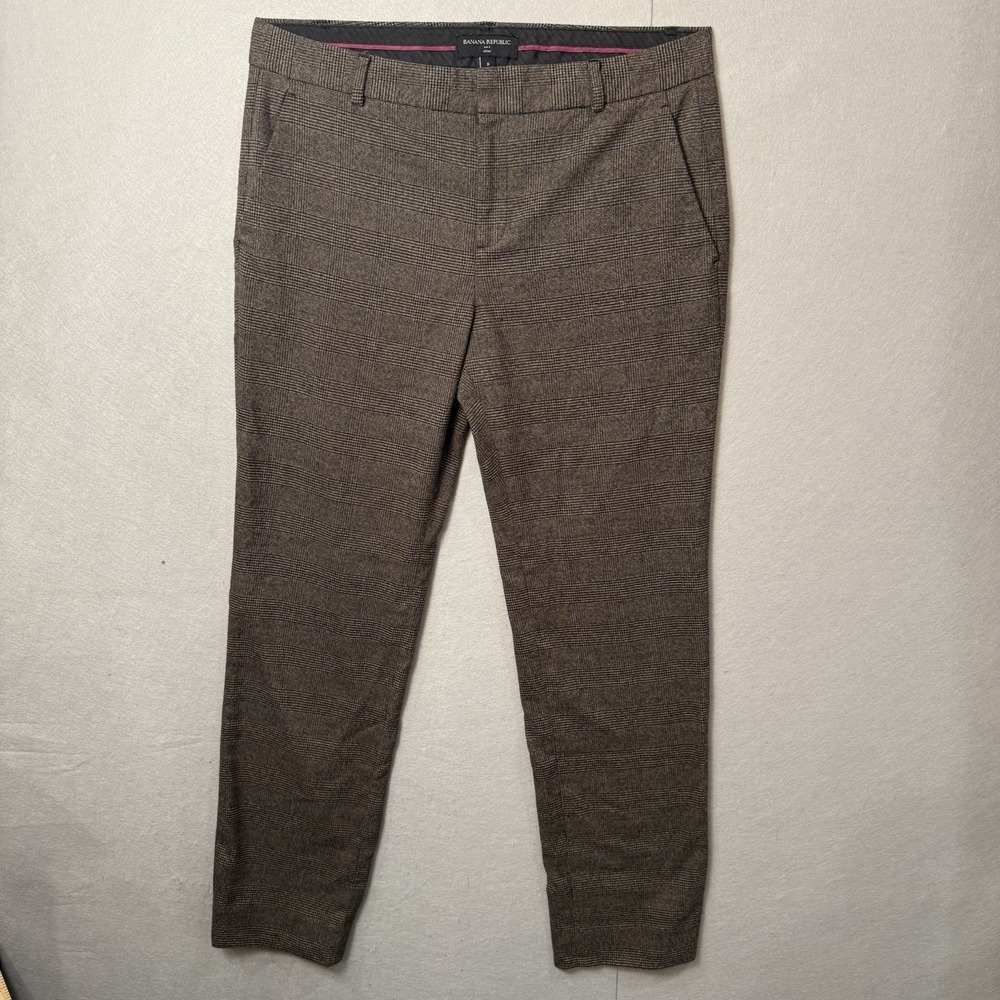 Banana Republic Women's Dress Pants The Ryan Size 8 Academia Preppy Classic